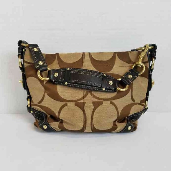 Coach Handbags - Coach: Carly Signature Shoulder Bag Woman's Handbag